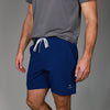 front of navy kick it short 