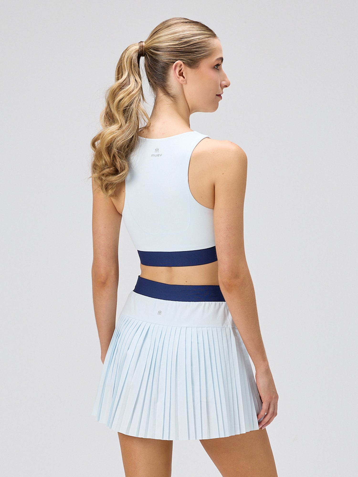V Neck Tanklette Crop