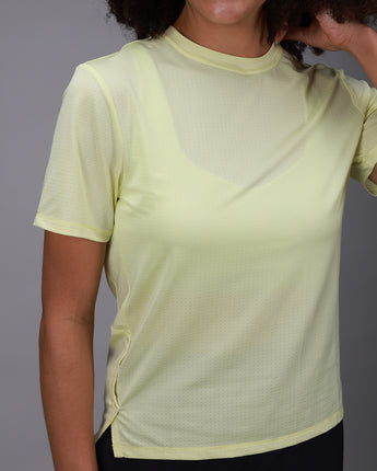 PowerMove Performance Tee | Citron - MUEV