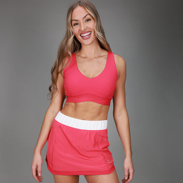 pink skort with pink tanklette