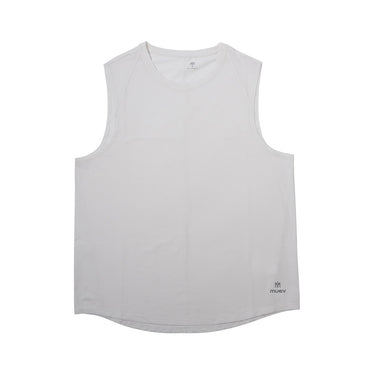 Men's White Pickleball Dink Tank 