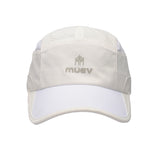 white mesh hat