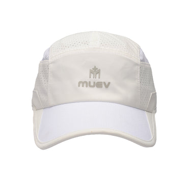 white mesh hat