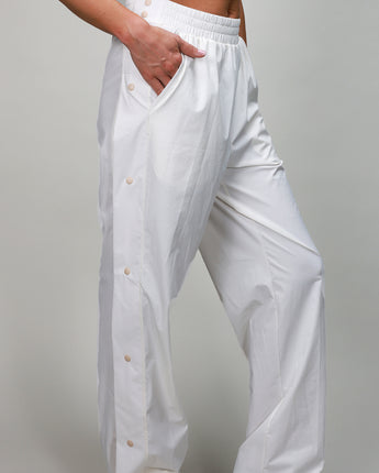 E Sas Tear Away Pant | White - MUEV