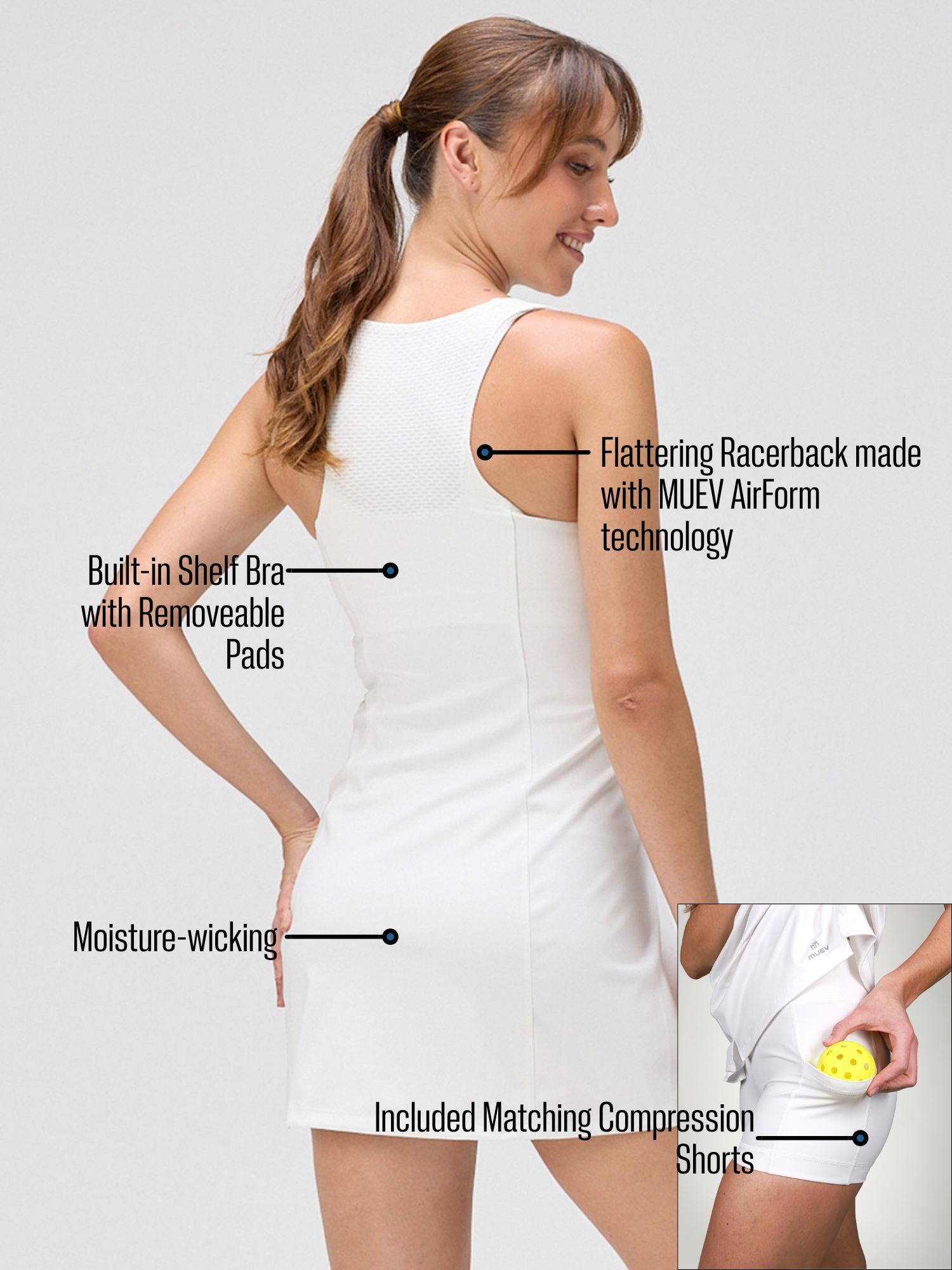 Power Performance Dress - MUEV