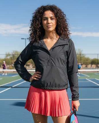 E Sas Crop Jacket | Black