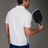 back of white polo 